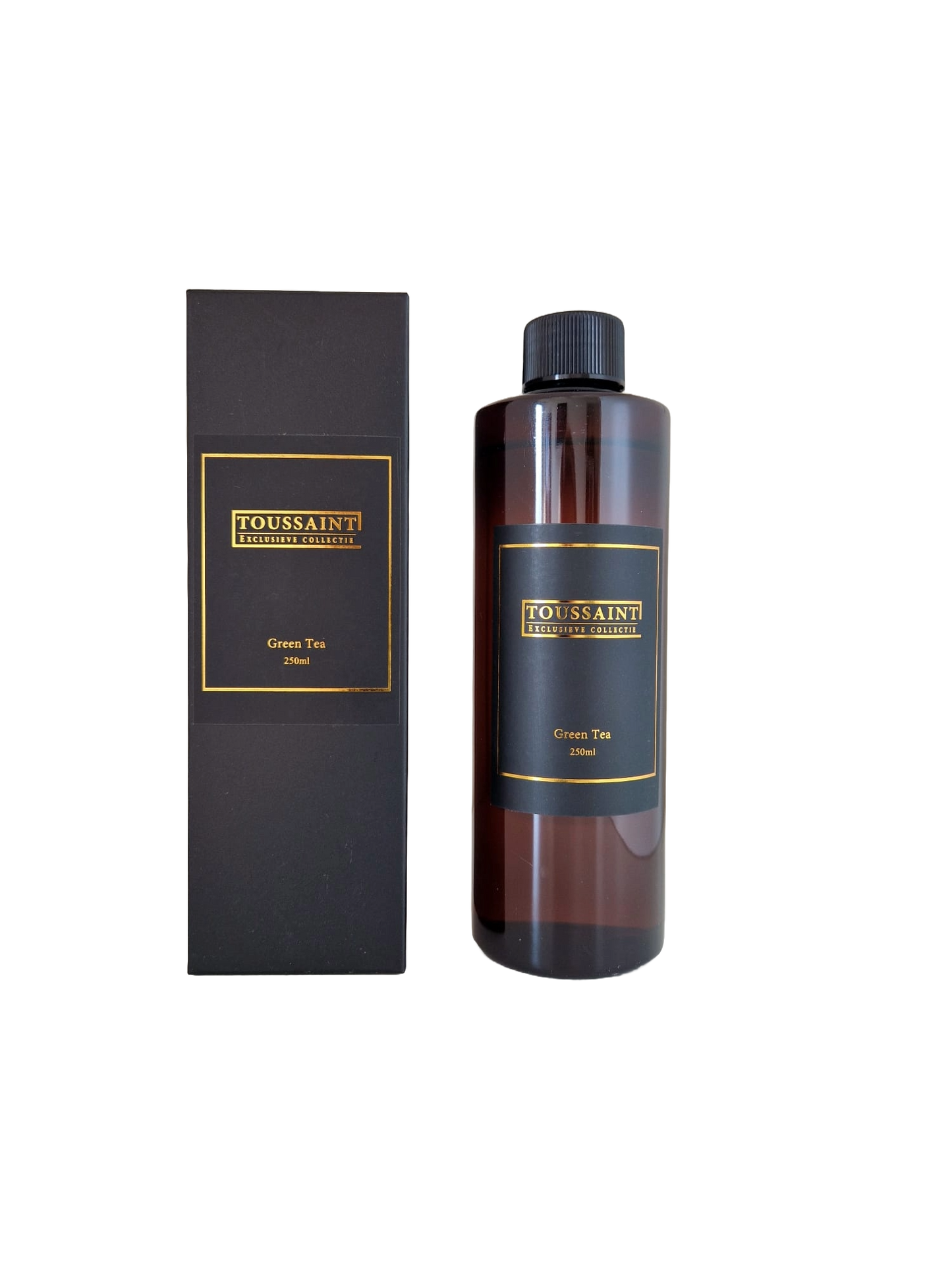 Navulling Geurstokjes Green Tea 250ML | Toussaint Interieur. Navulling zoet voor geurstokjes. 250 ml refiller geurstokjes. Luxe geurstokjes