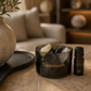 Geurkristallen met Etherische Olie Amber – Luxe Geurstenen met Bergkristal