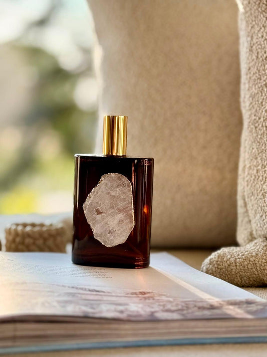 Interieurparfum Met Bergkristal Amber 100 ML | Toussaint Interieur