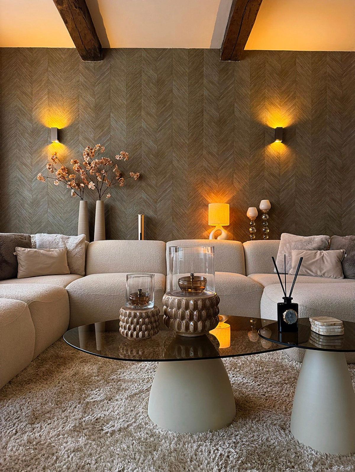 Luxe Geurstokjes met Bergkristal Jasmijn–Vanille 200ML