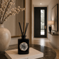 Luxe Geurstokjes met Bergkristal Jasmijn–Vanille  | Tot 6 maanden Geur 200ML | Toussaint Interieur