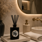Luxe Geurstokjes met Bergkristal Jasmijn–Vanille  | Tot 6 maanden Geur 200ML | Toussaint Interieur