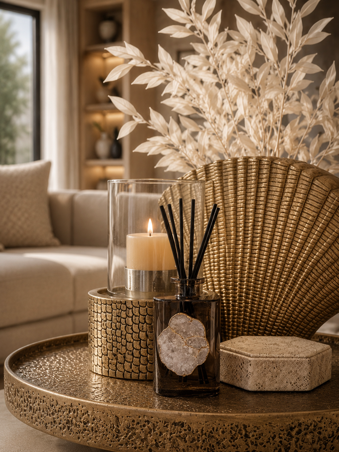 ✓ Tot 6 maanden geur
✓ Navulbaar &amp; duurzame keuze
✓ Echte bergkristal (exclusief design)
✓ Luxe cadeauverpakking

Breng frisheid en harmonie in je interieur met de exclusieve Grey Fresh geurstokjes van Toussaint Interieur. Deze luxe geurverspreider met bergkristal zorgt voor een elegante en langdurige interieurgeur in huis. De Grey Fresh geur is fris, licht bloemig en kalmerend. De combinatie van fruitige tonen met zachte bloemen zorgt voor een verfrissende en rustgevende sfeer, terwijl het handgeslepen