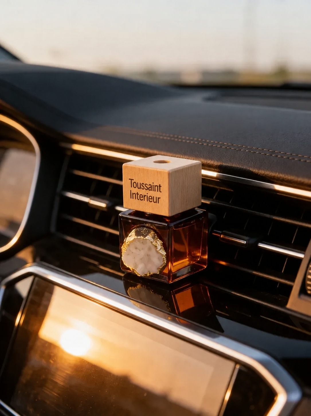 ✓ Warme ambergeur met een luxe, verfijnde uitstraling
✓ Verrijkt met echt bergkristal voor een unieke touch
✓ Geleverd in een stijlvolle geschenkverpakking
✓ Altijd een heerlijke geurbeleving onderweg

Ervaar altijd een verfijnde geur, waar je ook naartoe rijdt. Met de exclusieve autoparfum van Toussaint Interieur geniet je continu van de warme, elegante geur van amber.&nbsp;Het stijlvolle design met natuurlijk bergkristal maakt dit niet alleen een geuraccessoire, maar een echte eyecatcher in je auto-interi